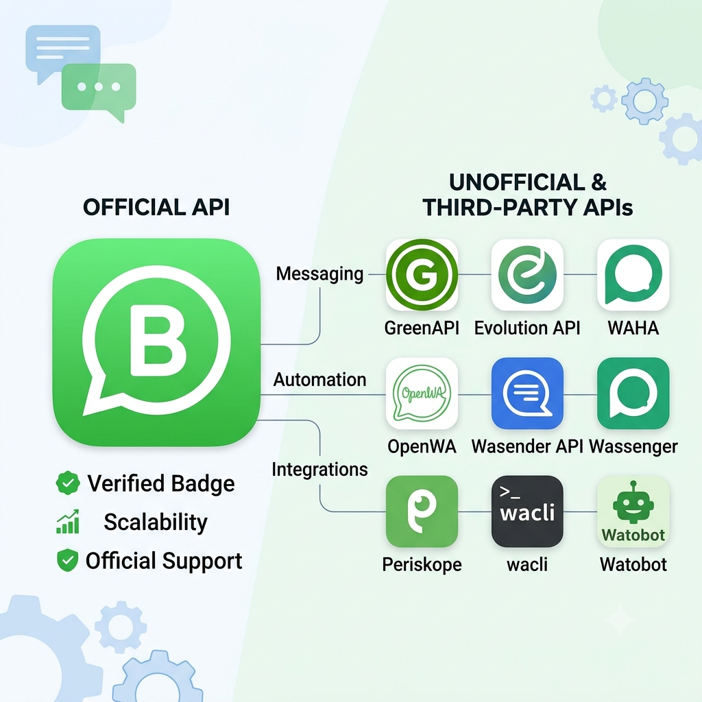 WhatsApp API provider comparison